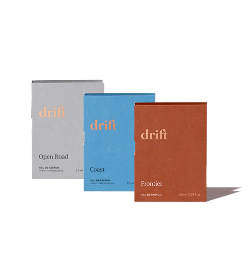 drift Cologne Sample Trio